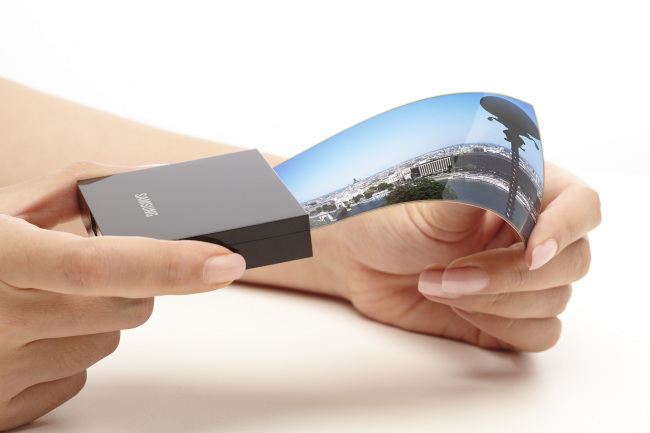 Samsung’s flexible OLED display