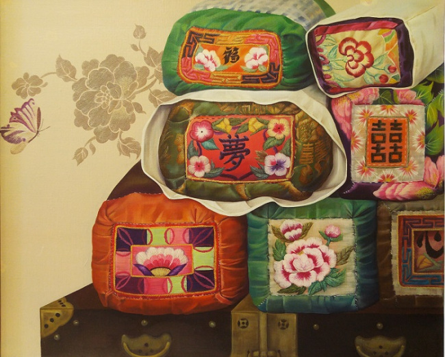 호접몽, 60.6×72.7㎝, 캔버스에 유화, 2013
[사진제공=갤러리이배]