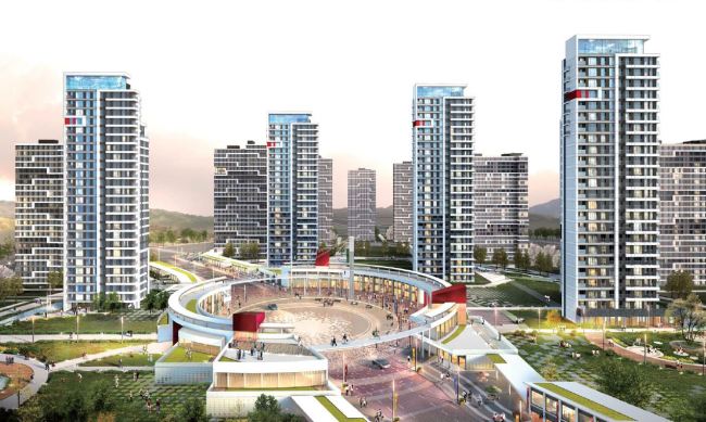10월 분양 예정인 수원 망포지구 분양 단지(투시도). [사진제공=현대산업개발]