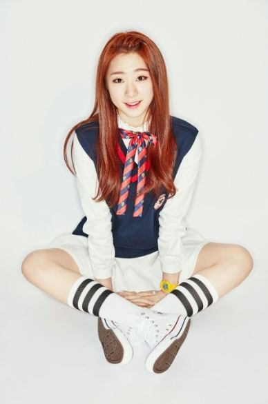 K-pop group I.O.I’s Yu Yun-jung (Starship Entertainment)