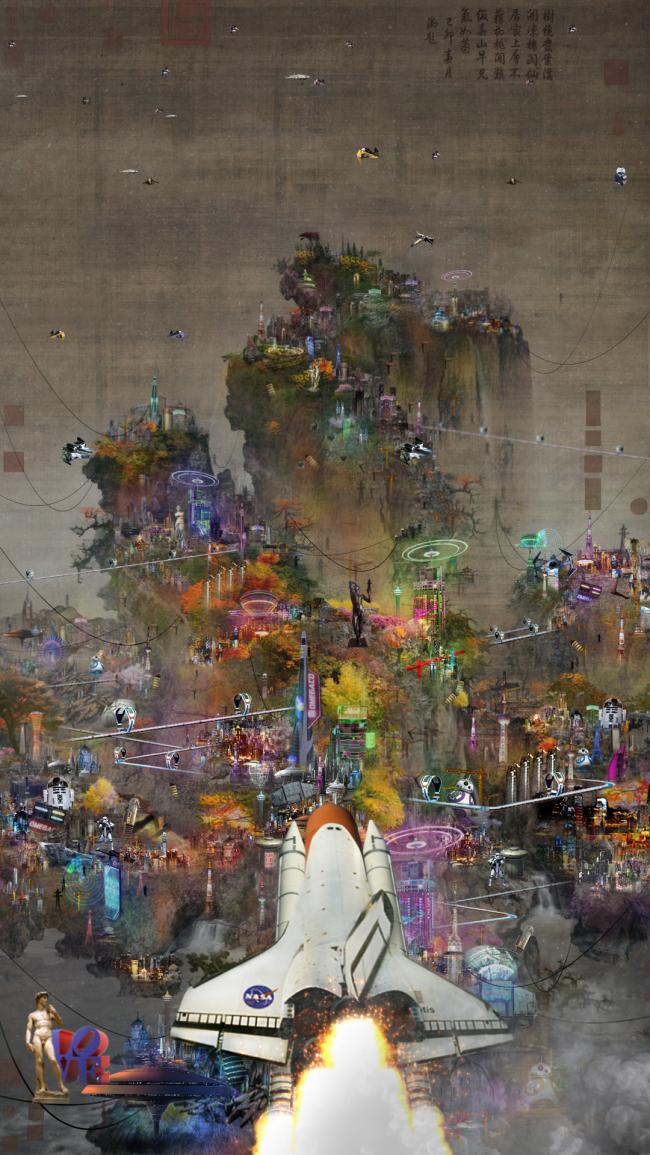 "The Battle of Civilization - Star Wars V” by Lee Lee-nam (PLAS 2016)
