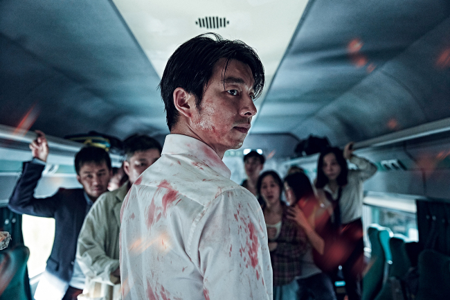 Actor Gong Yoo plays the lead role in “Train to Busan.” (Next Entertainment World)