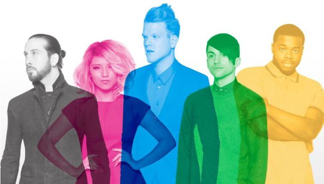 A cappella group Pentatonix (Official website)
