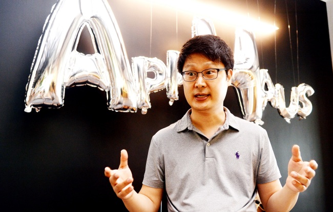 Christopher Han, vice president of Design & Co-Innovation Center./ The Investor (Park Hyun-koo)