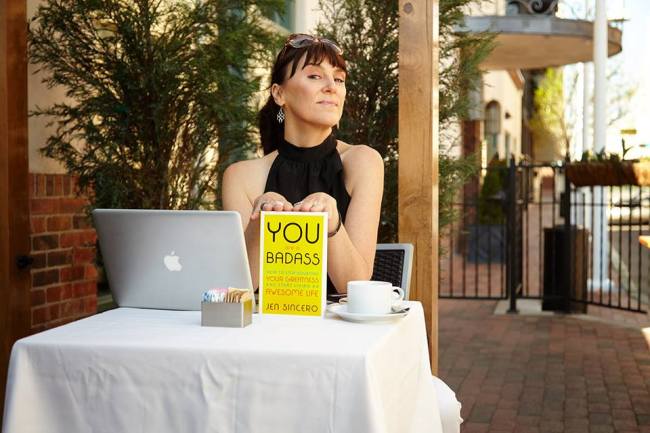 Author and life coach Jen Sincero (Official Facebook)