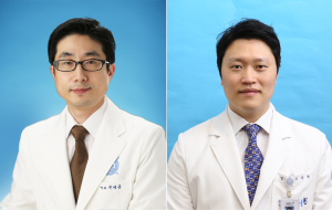 분당서울대병원 안과 우세준 교수(왼쪽), 조관혁 임상강사(오른쪽)