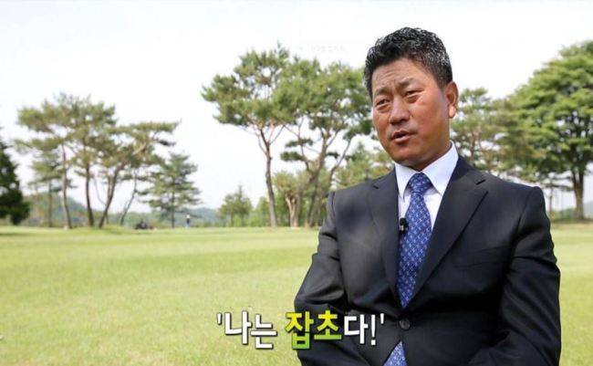 최경주 프로가 군이 자체 제작한 인성교육 영상 콘텐츠에 출연해 자신의 인생을 이야기하고 있다.  [사진제공=국방부]