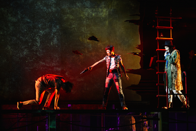 A scene from the Seoul Arts Center‘s new musical play, “Treasure Island.” (Seoul Arts Center)
