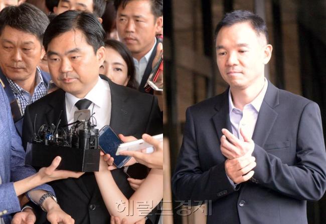 [사진설명]준 검사장(왼쪽)의 스폰서 의혹을 받아온 김정주 NXC 회장(오른쪽)과 넥슨에 대해 검찰이 전방위 사정으로 수사를 확대할 지 관심을 모으고 있다.