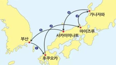 [사진=국내 최초로 부산항을 준모항으로 운항하는 코스타 빅토리아(Victoria)호는 일본 4개 항만과 부산항을 연결하는 황금노선을 9월말까지 10차례 운항할 계획이다.]