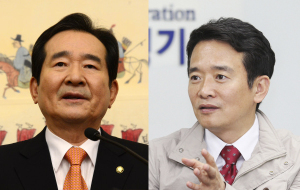 [사진=정세균 국회의장(왼쪽), 남경필 경기도지사(오른쪽)]