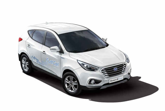 Hyundai Motor's fuel-cell Tucson ix