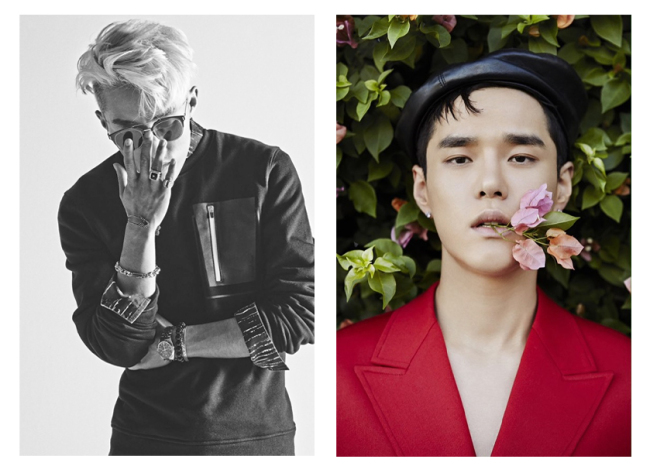Zion.T (left) and Dean will perform at “The Monster” concert on Sept. 24. (The Black Label, Joombas Music)