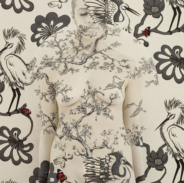 "Cranes and Mandala” by Emma Hack (Savina Museum of Contemporary Art)