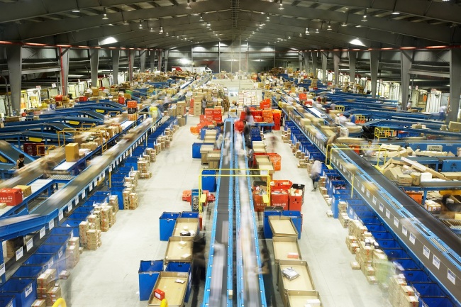 CJ Korea Express' distribution center.