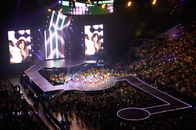 A  K-pop concert takes place Sunday at the Staples Center in Los Angeles, California, as part of KCON 2016 hosted by the CJ Group. (CJ Group)