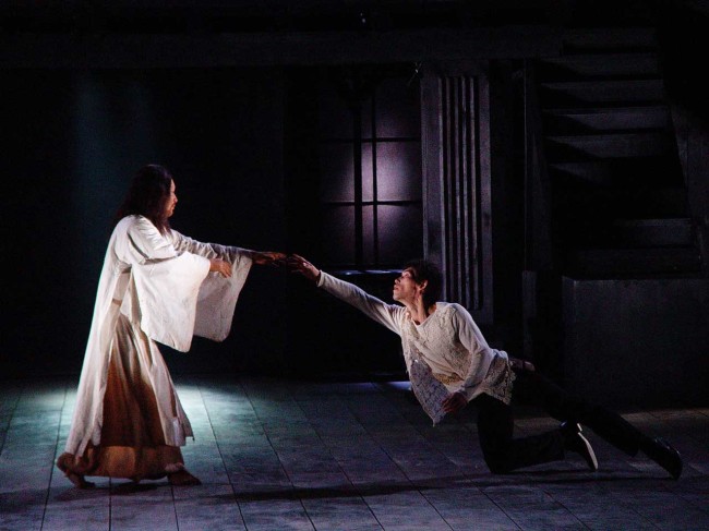 A scene from director Lee Yoon-taek’s rendition of Shakespeare’s “Hamlet.” (Theatre Troupe Georipae)