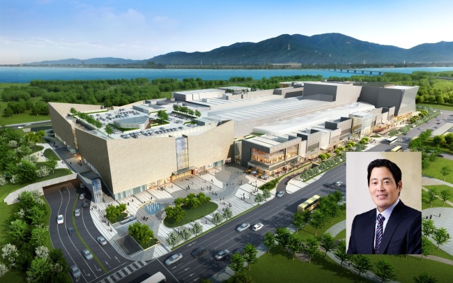 Shinsegae's new shopping complex Starfield Hanam.