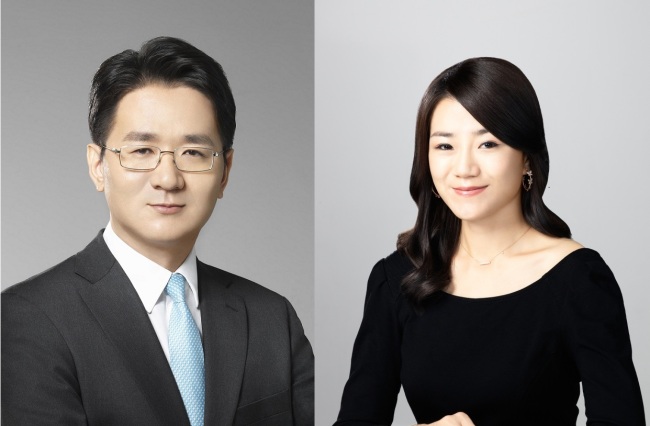 Cho Won-tae (left) and Cho Hyun-min