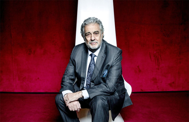 Legendary opera singer Placido Domingo (Chad Batka)