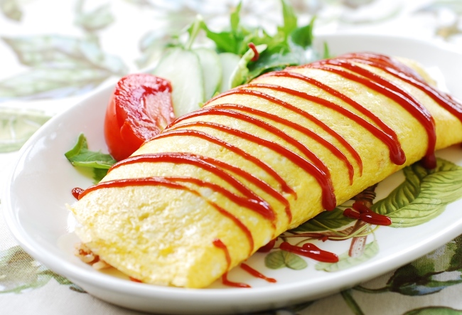 Omurice (Korean Bapsang)