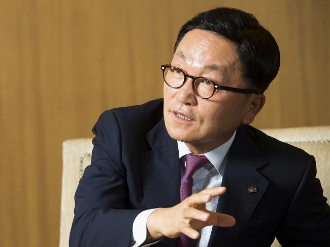Mirae Asset Group chairman Park Hyeon-ju.