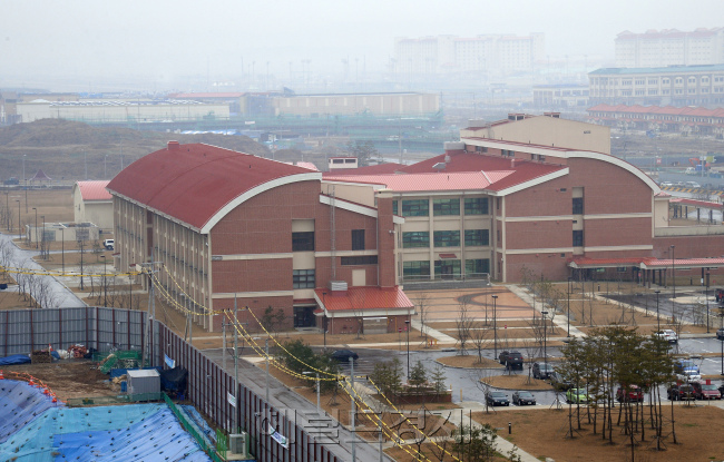 새롭게 조성되는 평택 미군기지 전경. [사진=안훈 기자/rosedale@heraldcorp.com]