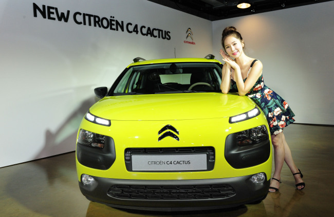 프랑스 브랜드 시트로엥의 공식 수입원인 한불모터스가 23일 도심형 SUV ‘C4 칵투스(C4 Cactus)’를 공식 출시했다.