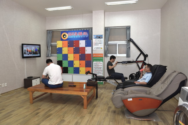 ▲ 김천(부산방향)휴게소의 24시간 무료 휴게텔