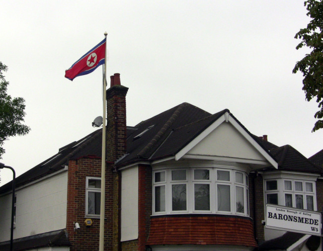 North Korean Embassy in London. (Yonhap)