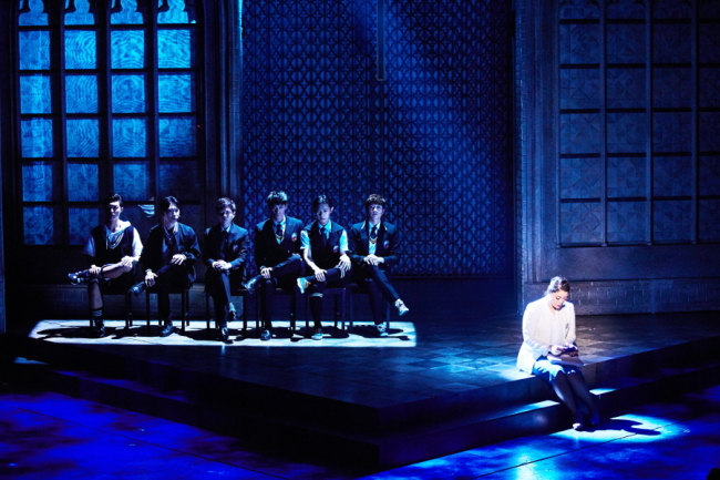 A scene from “Bare, The Musical.” (Achime Marketing Company)