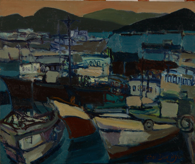 무제, 캔버스에 유채, 38.1×45.7㎝
[사진제공=경희대학교 미술관]