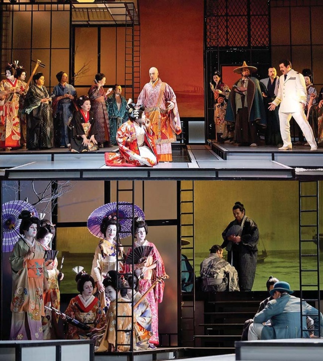 A scene from Germany’s Theater Bonn and the Daegu Opera House‘s joint performance of “Madama Butterfly” last June. (Daegu Opera House)