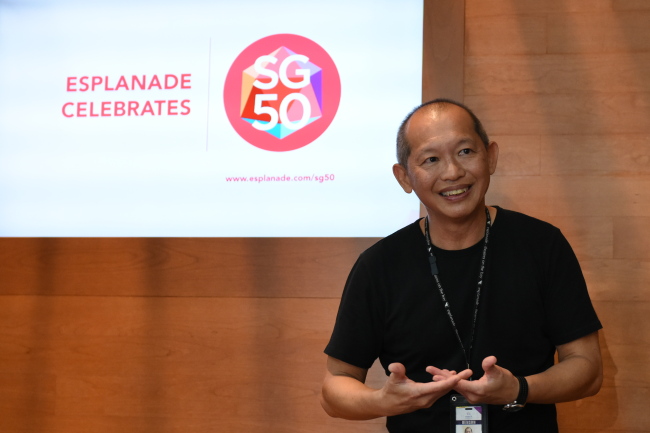 Benson Puah, CEO of Esplanade - Theatres on the Bay (Corea Image Communication Institute)
