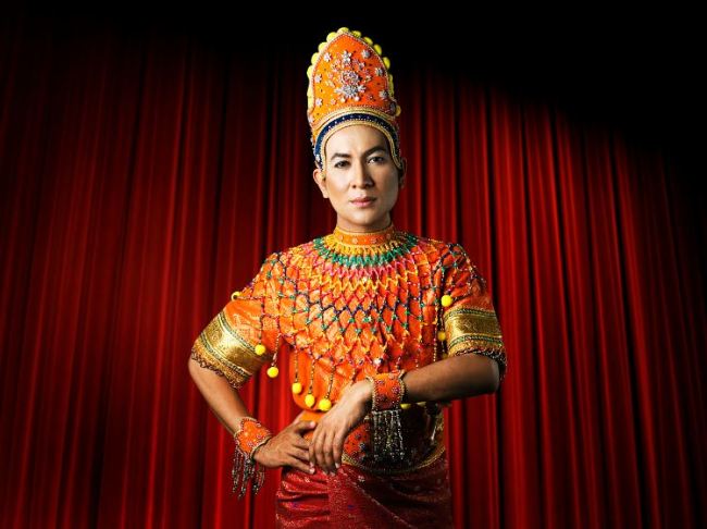 Traditional Mak Yong dancer Rosnan Rahman (Corea Image Communication Institute)