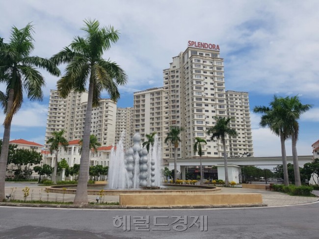 포스코가 베트남에 건설한 신도시 ‘스플랜도라’ 전경 [사진=조민선 기자]