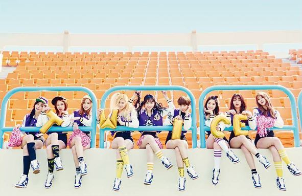 K-pop girl group Twice (Official Facebook)