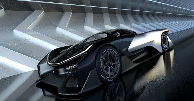 Faraday Future's 1,000 horse power electric super car