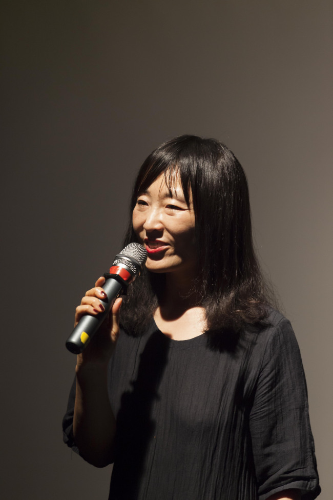 Korean novelist Bae Su-ah (Literature Translation Institute of Korea)