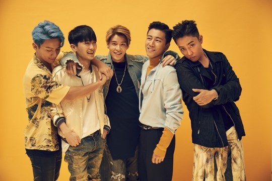First-generation K-pop idol group Sechs Kies have returned as a five-member act (YG Entertainment)