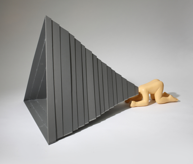 김명아,
좌절에 빠질 때,
53ⅹ80ⅹ60㎝,
포맥스, 2014.