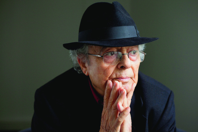 Syrian poet Ali Ahmad Said Esber, who goes by the pseudonym Adonis (Magali Deporte/Picturetank)