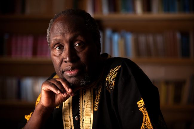 Kenyan writer Ngugi wa Thiong’o (Daniel A. Anderson/UCI)