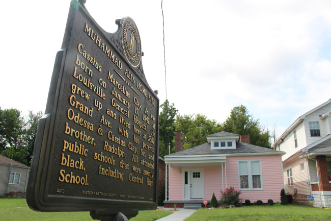 The four-room house in which Odessa and Cassius Clay Sr. brought up their two sons. It’s now open to the public. (Alan Solomon/Chicago Tribune/TNS)