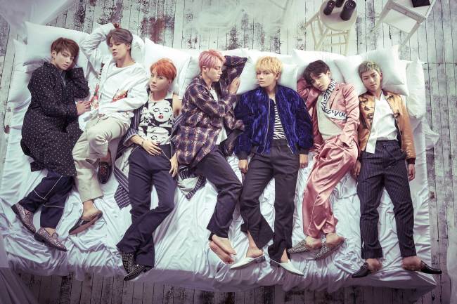Boy band BTS (Big Hit Entertainment)