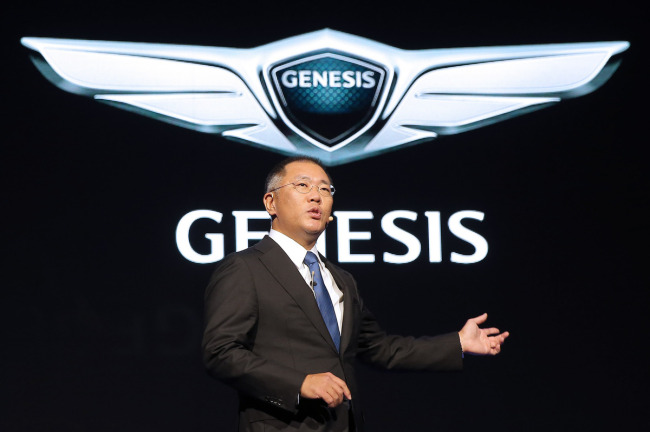 Hyundai Motor Vice Chairman Chung Eui-sun