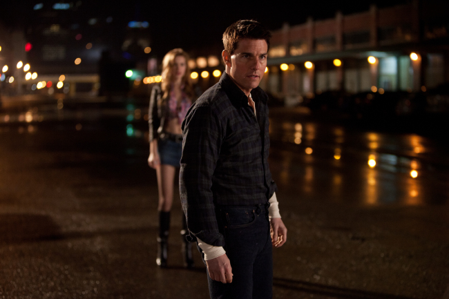 Tom Cruise plays ex-Army officer Jack Reacher in “Jack Reacher: Never Go Back.” (Paramount Pictures)