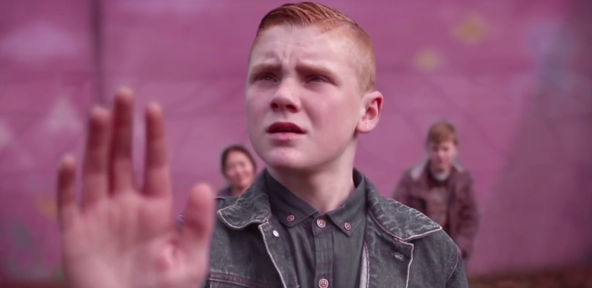 Scenes from David Kinsella’s documentary “The Wall,” filmed partly in North Korea and in Belfast, Ireland. (David Kinsella)