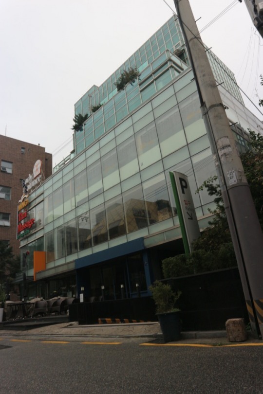 최순실 씨가 소유한 서울 강남구 신사동 미승빌딩.  이세진 기자/jinlee@
