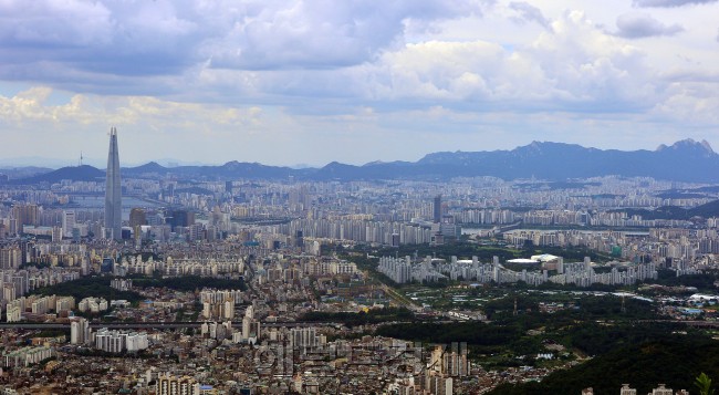 잠실, 강남 일대 아파트 단지 전경. [사진=헤럴드경제DB]